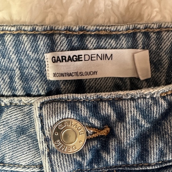 Garage Light Blue Boyfriend Jeans - Picture 2 of 6